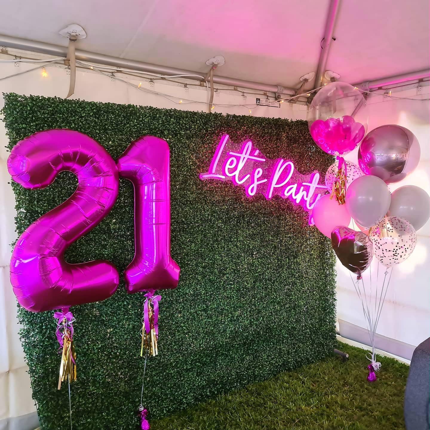 Regine Switzerland 40-Inch Giant Number 1 Balloon - Rosy Purple First Birthday Decoration for Girls