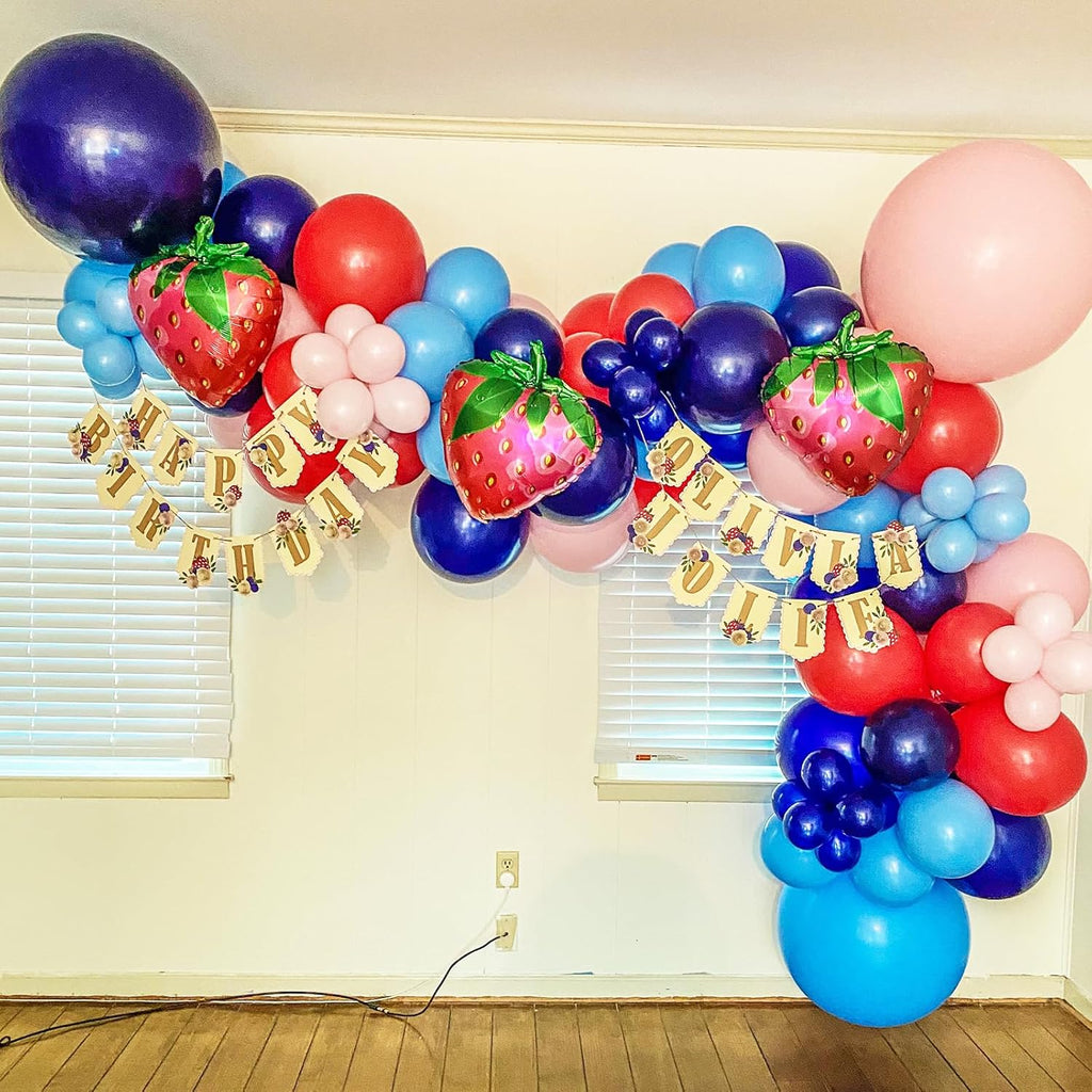 Voircoloria Navy Blue Balloons - 12-Inch Dark Blue Latex Party Balloons | 66-Pack for Celebrations