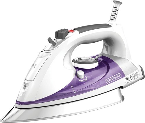 BLACK+DECKER Compact Steam Iron & Professional Iron Bundle - Easy to Use, Efficient Performance