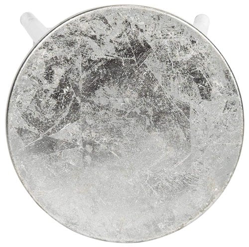 Safavieh Home Collection Kenzie White and Silver Dipped Counter Stool