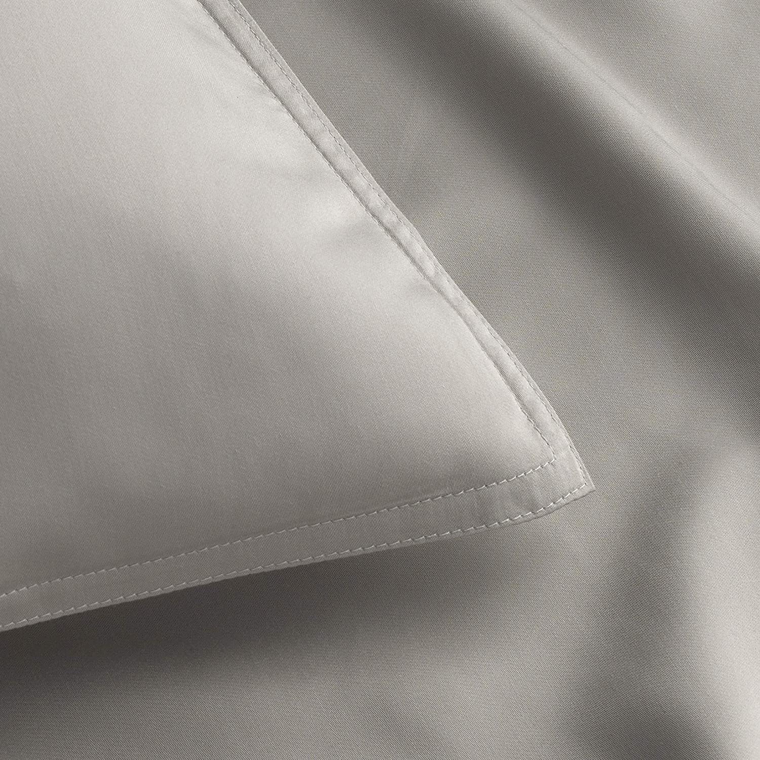 Pure Bamboo Queen Sheets - Luxuriously Soft 100% Organic Viscose Bed Sheet Set | Cooling Stripes, 2-Year Quality Promise