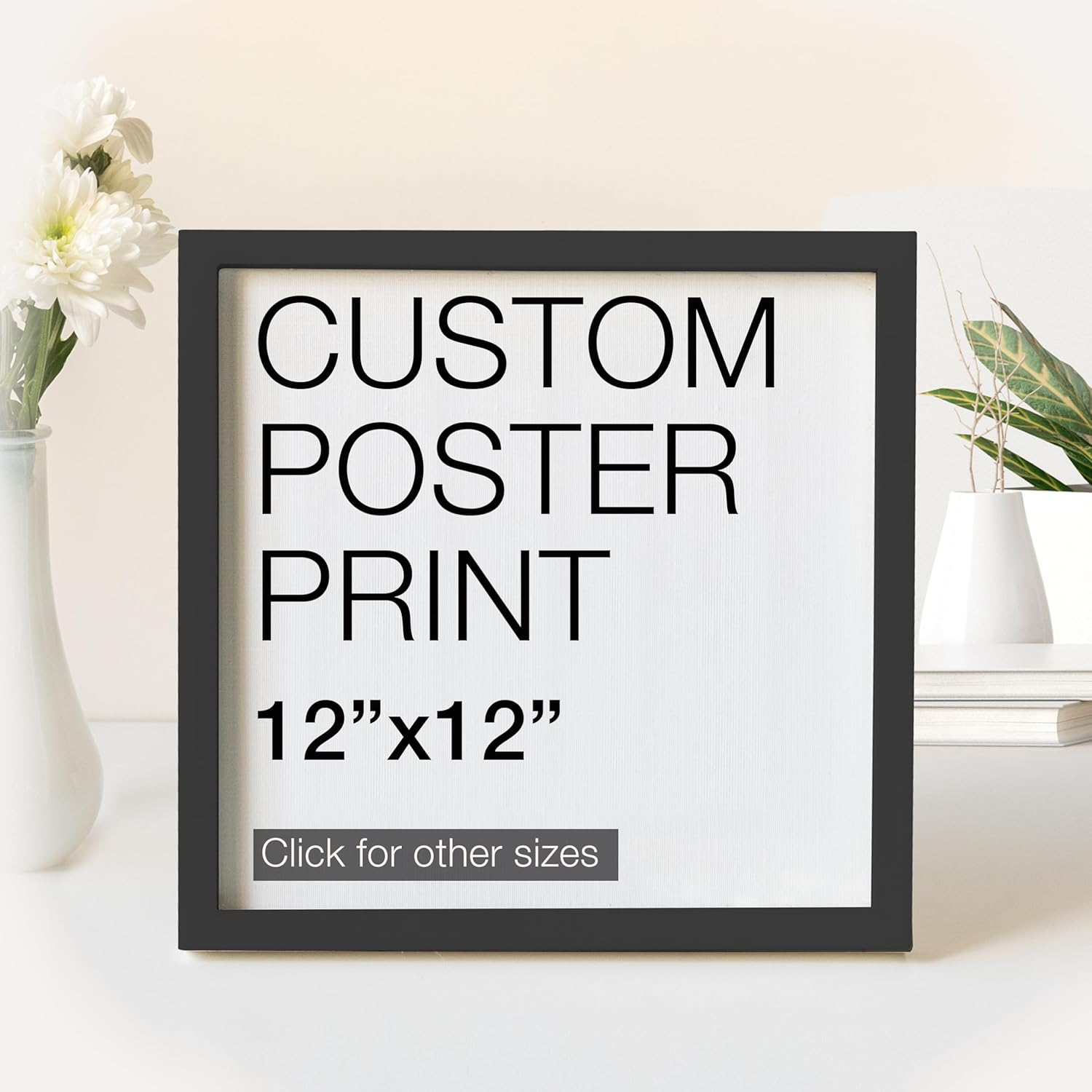 Pera Print - Custom Personalized Photo Poster Printing | Wall Art Prints (12 x 12 Inches)