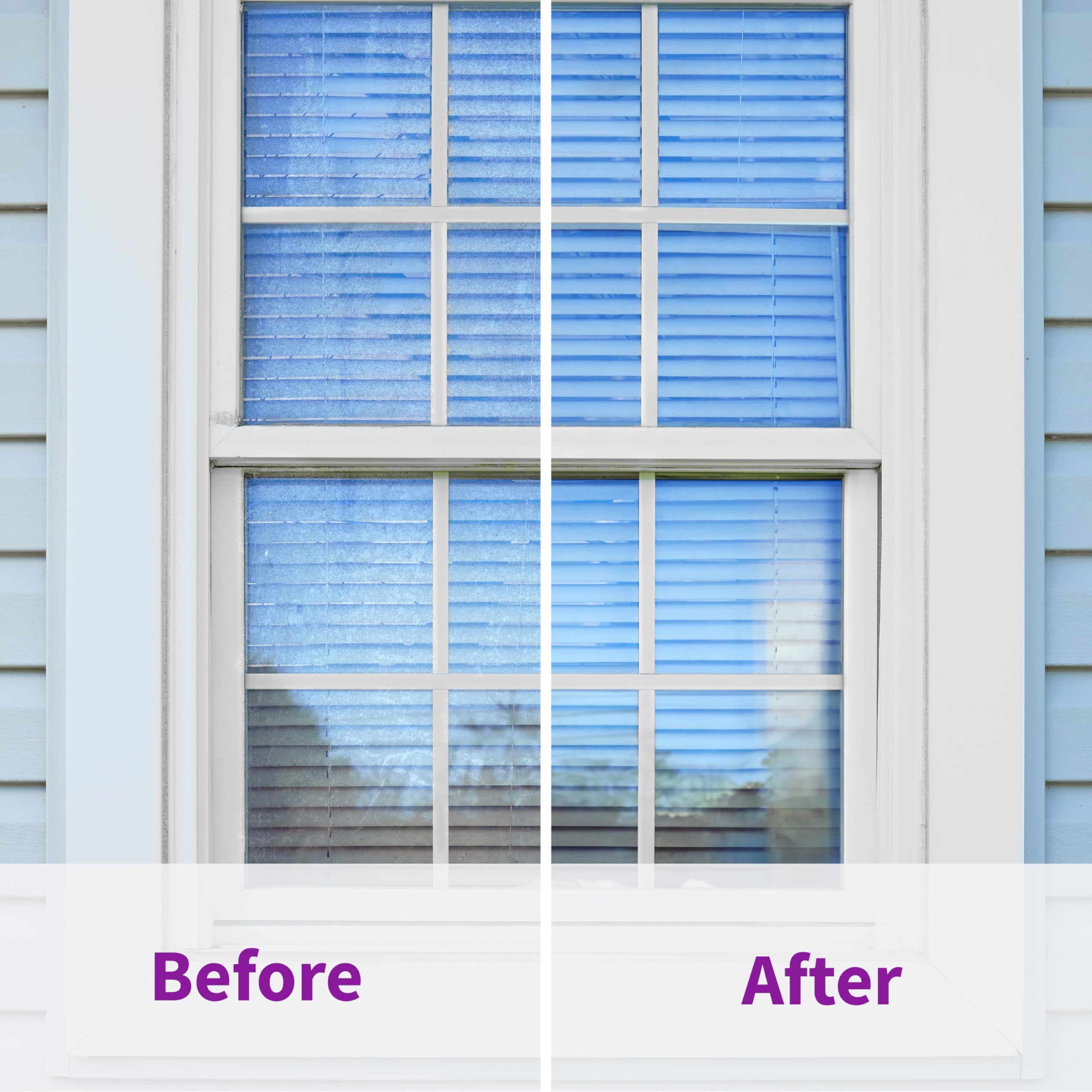 Rejuvenate Window Cleaner, 32 Ounces, Non-Toxic Outdoor Window Cleaner With Hose-End Adapter Quickly Removes Dirt For A Spot- And Streak-Free Shine, 2 Pack