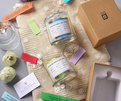Bible Verse Jar - Upgraded 200 Inspirational Scripture Verses | Perfect Christian Gift for Women