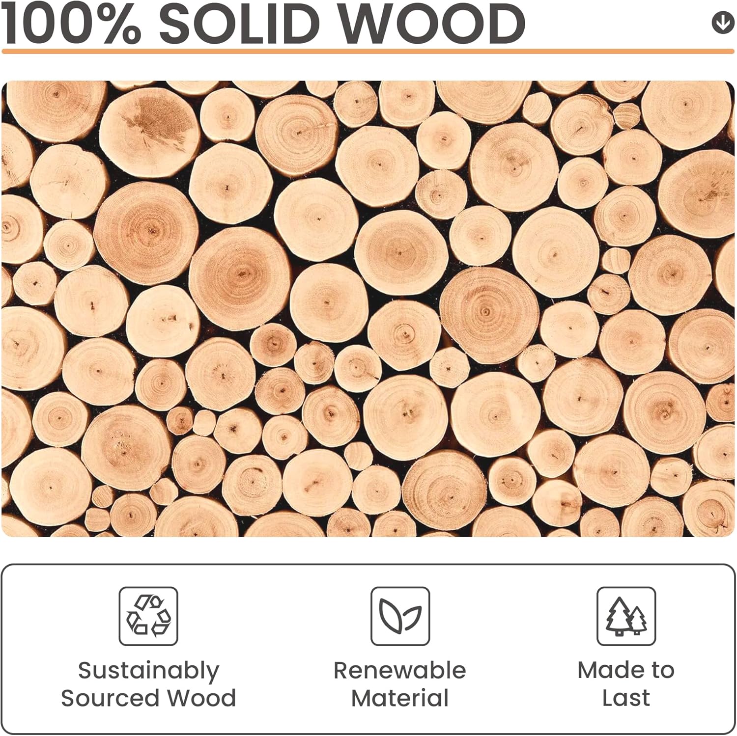 Upsimples 16x20 Picture Frames - Set of 3 Natural Solid Wood for 11x14 with Mat or 16x20 Without