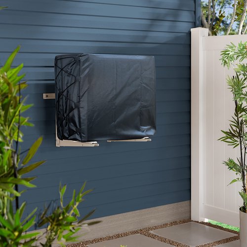 Mini Split Cover - Large Condenser Covers for Outside Unit, 600D Oxford Fabric Heavy Duty Rectangle Air Conditioner Outdoor Compressor Cover