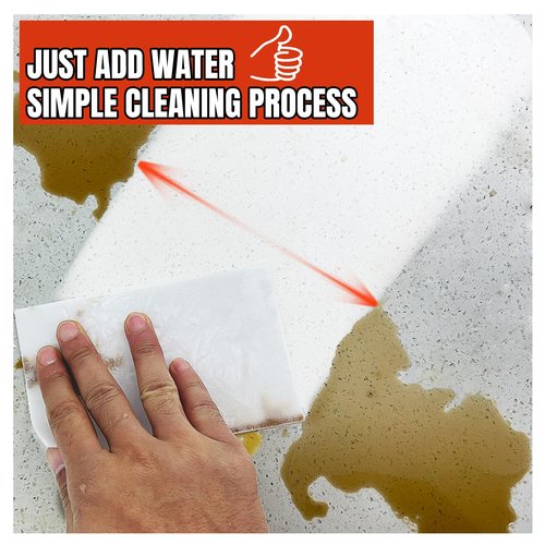 RongrongJIE Magic Sponge Eraser Sheet, Portable White Melamine Sponge Sheets, Disposable Magic Cleaning Eraser Thin Wipes for Kitchen, Bathroom, Furniture, Sink, Shoe (Bulk 36 Pcs)