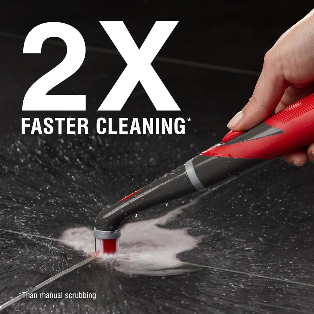 Rubbermaid Reveal Power Scrubber - Cordless Electric Scrub Brush for Home, Kitchen, and Bathroom Cleaning