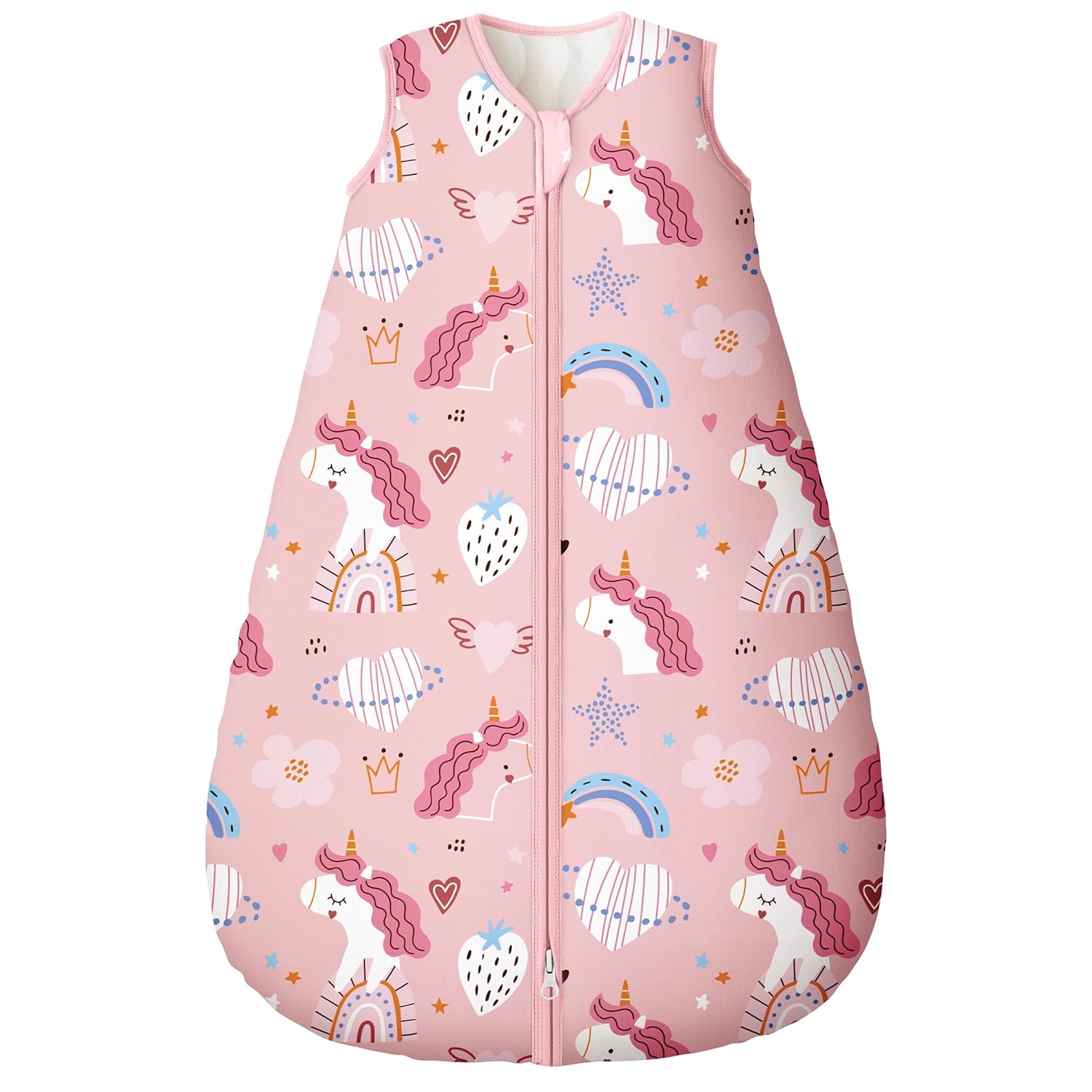 Yoofoss Baby Sleep Sack - 100% Organic Cotton Wearable Blanket for 12-18 Months | TOG 2.5, Warm & Comfy