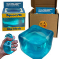 Premium Squeez'M Cube - 35% Larger Sensory Fidget Toy for Stress Relief & Focus | Colorful, Durable, ASTM Certified 3+