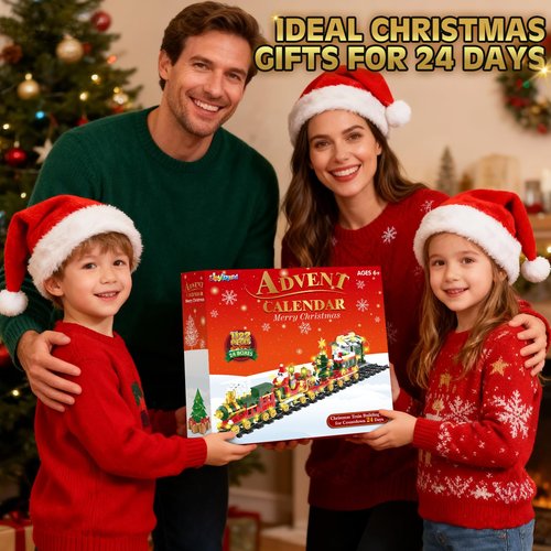 Advent Calendar 2025, 1122 Pieces Building Kit