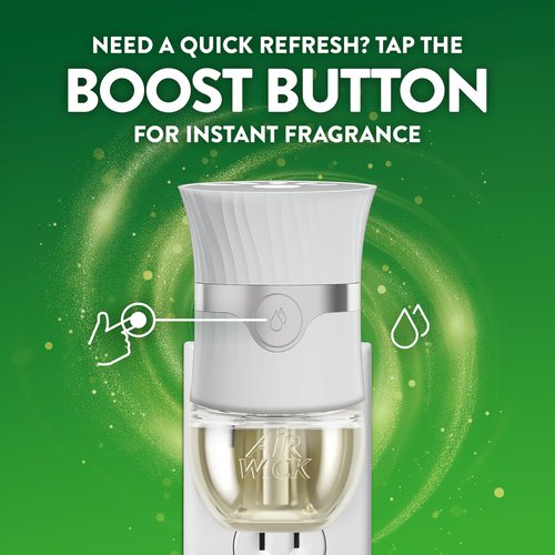AIR WICK® Plug In Scented Oil Air Freshener Refill Pack - 6 Count Oil Refill Warm Woods & Jasmine 6 ct., Essential Oils