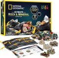 National Geographic Kids Rock Collection - 1.25 lb Assorted Rocks, Minerals & Gemstones | STEM Earth Science Kit