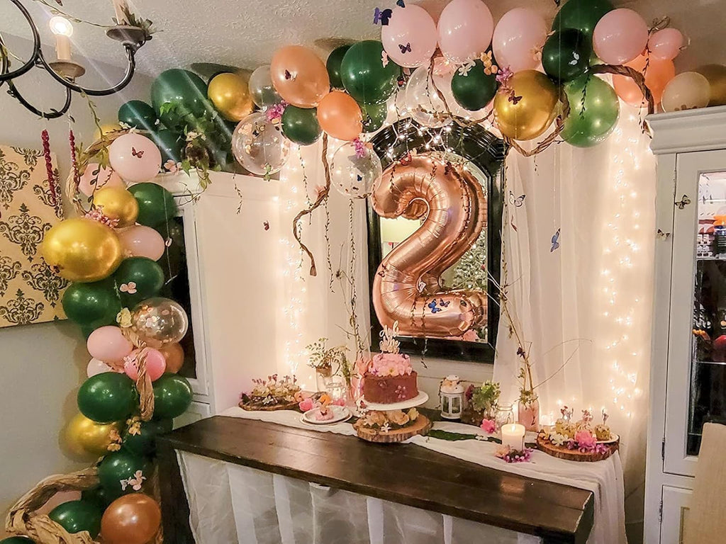 Rose Gold 40 Inch Number 8 Balloon - Perfect for 8th Birthday, Weddings & Graduations | Party Decorations