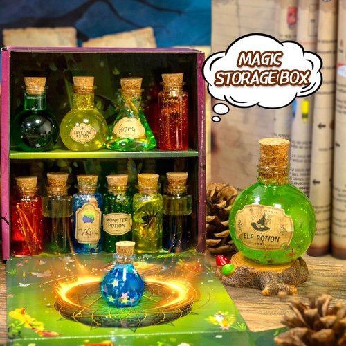 LDomet Science Magic Potions Kit - 20+ Fun Potion Experiments for Kids Age 8-12 | Creative Educational Craft