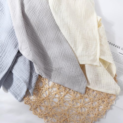 3 Pack Muslin Swaddle Blankets (40x40in) - Ultra Soft Breathable Wraps for Newborn Swaddling, Nursing, and Toddler Playtime, Unisex Design