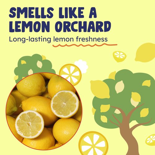 Originally Yellow Lemon Vinegar All Purpose Cleaning Spray | Distilled Cleaning Vinegar | Plant-Derived All Purpose Cleaner | Living Room, Bathroom, & Kitchen | 3 Pack