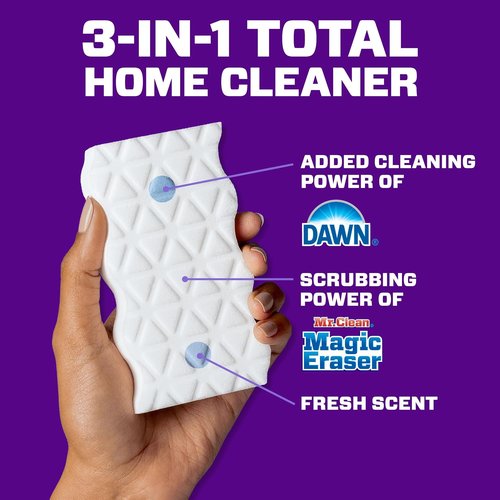Mr. Clean Magic Eraser - Ultra Foamy All-Purpose Cleaner Sponge - 5 Count for Kitchen & Bathroom
