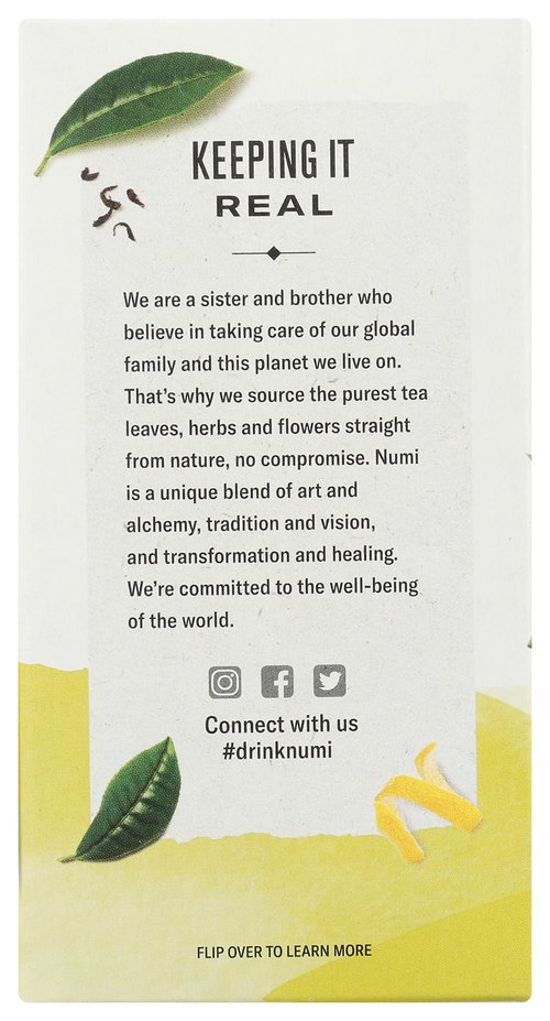 NUMI Organic Yuzu Bancha Green Tea, 16 CT
