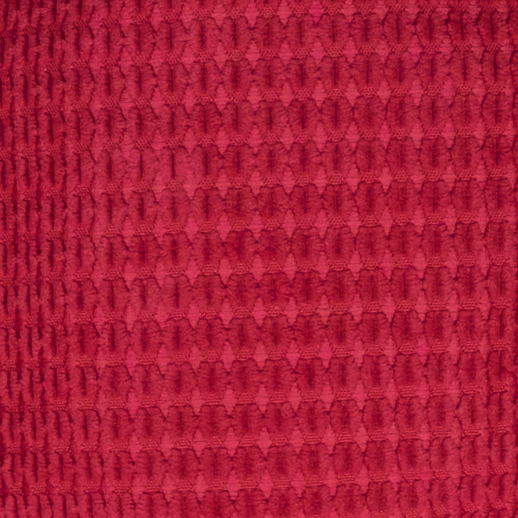 Sweet Home Collection Chair Cushion Crushed Memory Foam Pads Premium Slip Non Skid Microdot Rubber Back Tufted 16" x 16" x 3.25" Thick Seat Cover, 4 Pack, Red, Fluffy Chair Cushion(Pack of 1)