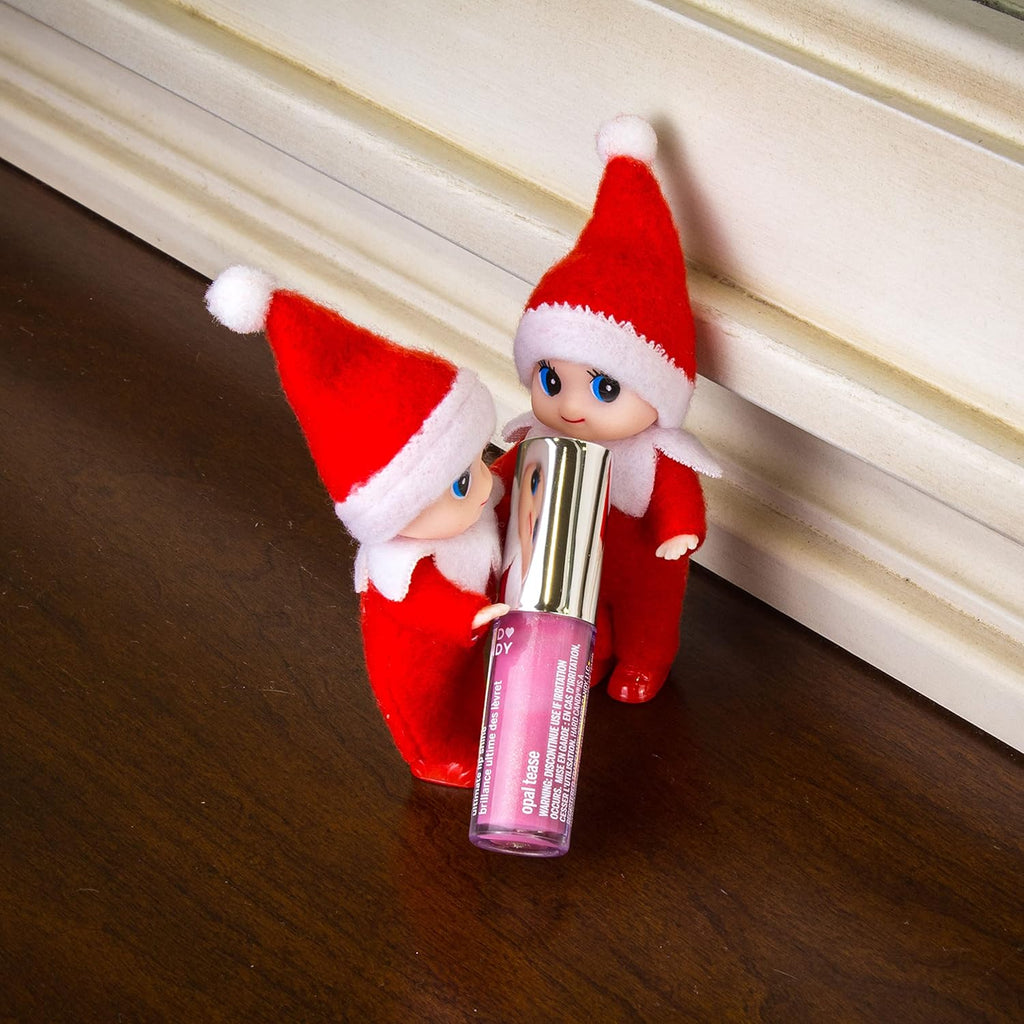 Skiennix Christmas Baby Elf Doll - Adorable Red Jumpsuit for Holiday Cheer