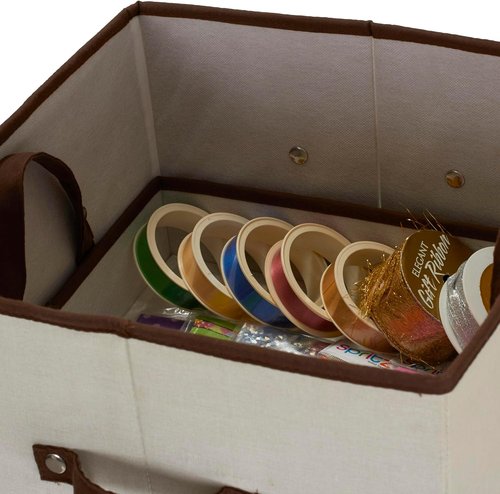 Household Essentials Gift Wrapping Paper Organizer - Keep Your Wrapping Supplies Neat & Tidy