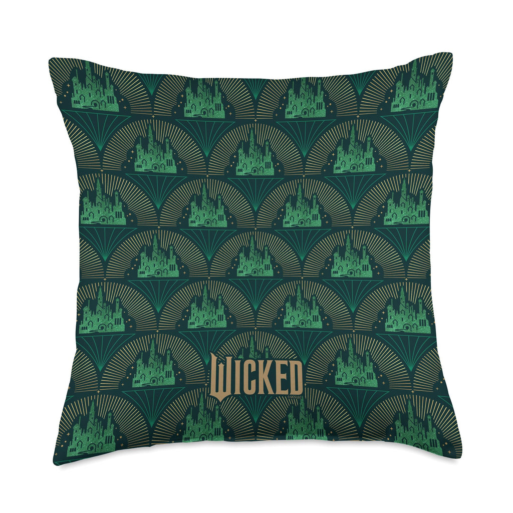 Wicked Emerald City All Over Print Throw Pillow