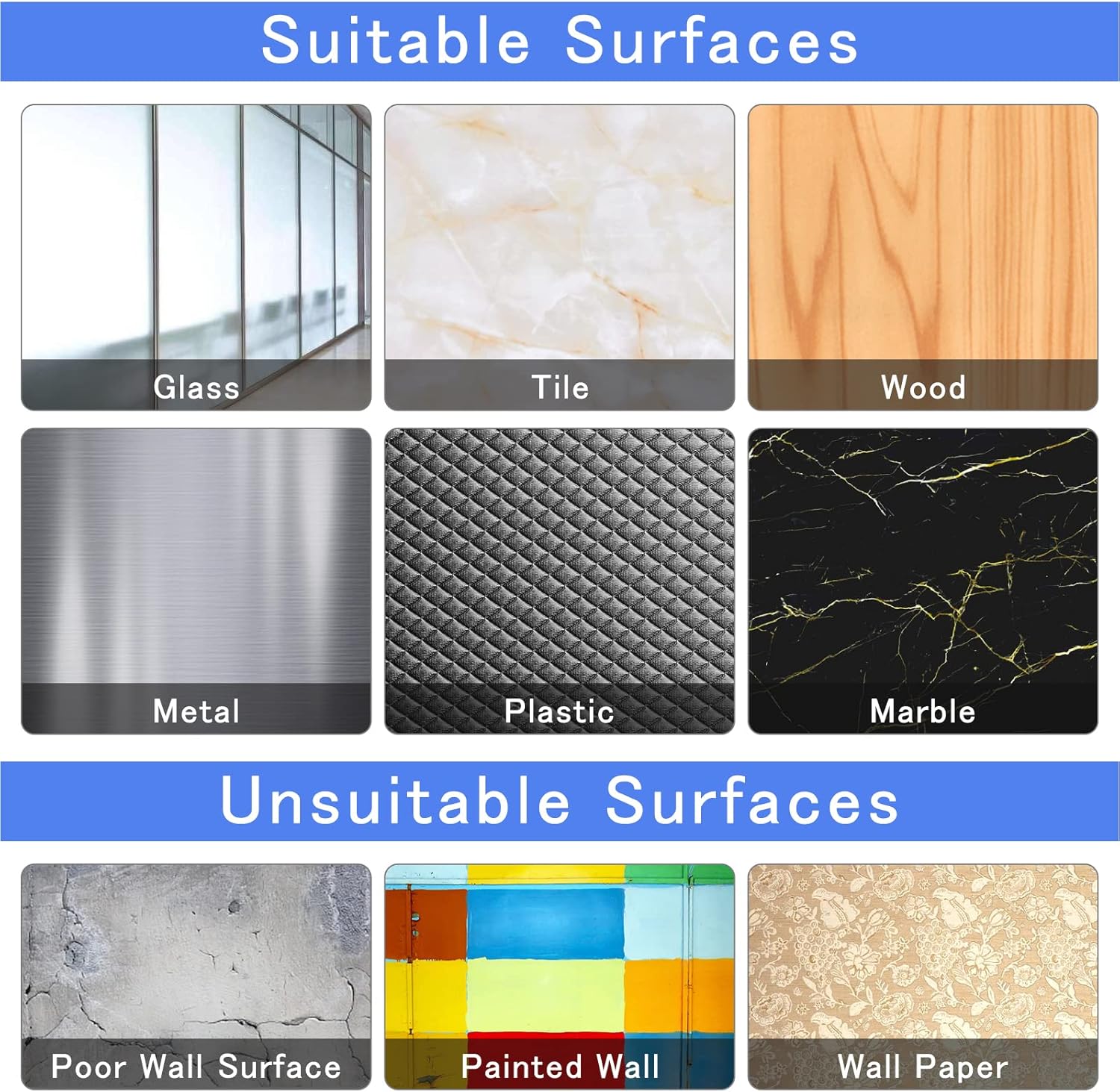 Skiennix Large Adhesive Wall Hooks - Heavy Duty 33lb Max Capacity | Waterproof Transparent Design for Easy Hanging