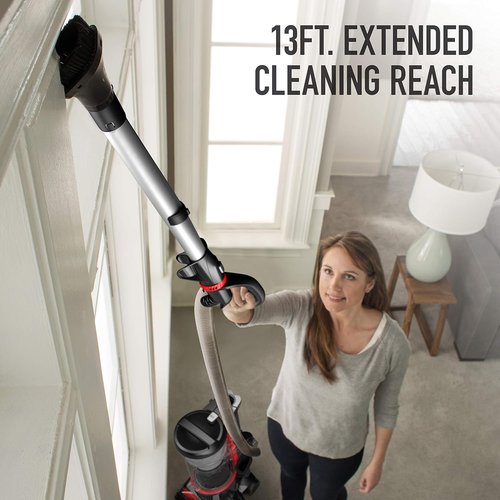 Hoover MaxLife Pro Pet Swivel Vacuum Cleaner - Bagless, HEPA Filtration, Corded for Home Use