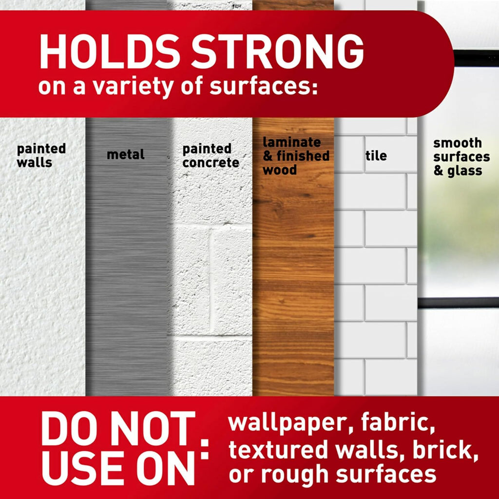 Command Medium Designer Hooks - Damage-Free Wall Hook with Adhesive Strips | Holds Up to 3 lb, 9 Hooks & 12 Strips