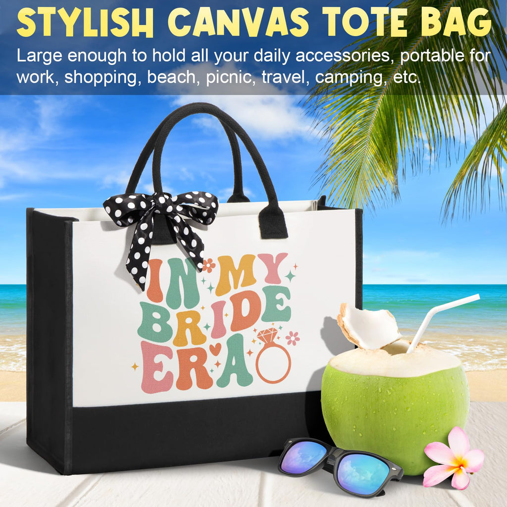 MAYICIVO Bridal Shower Gifts Bride Gifts for Bride to Be, Wedding Bachelorette Gift for Brides Future Mrs, Bachelorette Party Favors Engagement Gift for Her Women Fiancee w/Canvas Tote Bag Tumbler