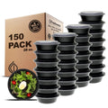 Freshware Meal Prep Bowl Containers, Bento Box, Plastic Containers, Food Storage Containers, Lunch Boxes (Salad Bowls, 150-Pack)