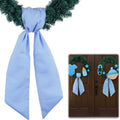 Blue Striped Wreath Ribbon Set by [Brand Name] - 2 Pack, 5.12" Wide x 54.33" Each | Perfect for Baby Boy Shower Decorations