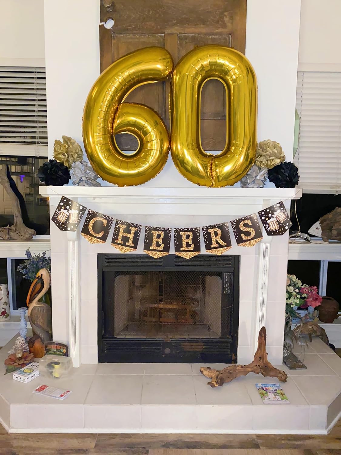 Number 6 Balloon - 40 Inch Gold Birthday Decoration for Men & Women | Perfect for 6th Birthday Parties
