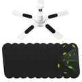 Ceiling Fan Filters | Ceiling Fan Filters for Blades, Activated Carbon Ceiling Fan Filters, Easy Stick on the Top of the Ceiling Fan Blades (10-Count)