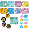 Jenaai 30 Pack Valentines Day Gifts for Kids Mini Toy Camera Bulk Set with Valentine's Greeting Cards Images in Viewfinder for Kids Classroom Exchange Gift Award Prize Party Favors