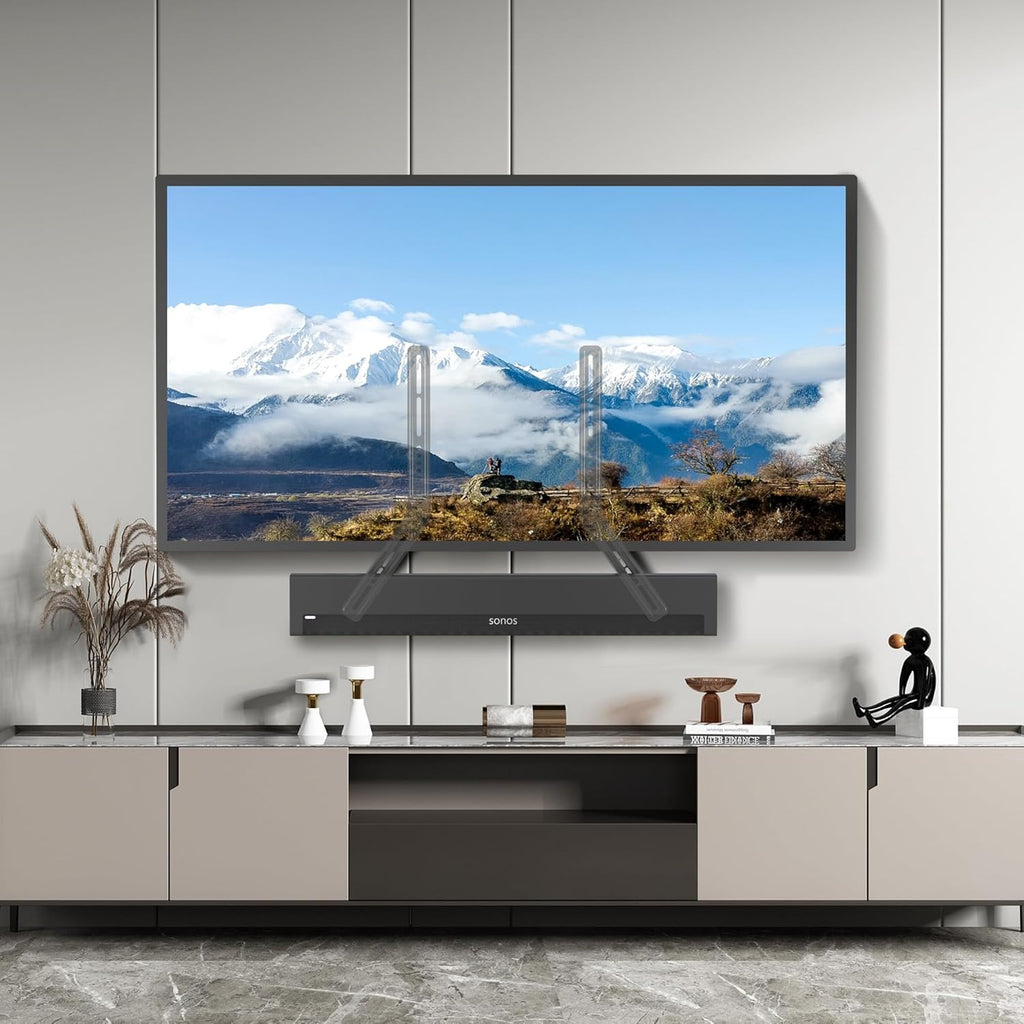 XINLEI Universal Sound Bar Mount | Fits 23-65 Inch TVs | Securely Holds Up to 22 lbs