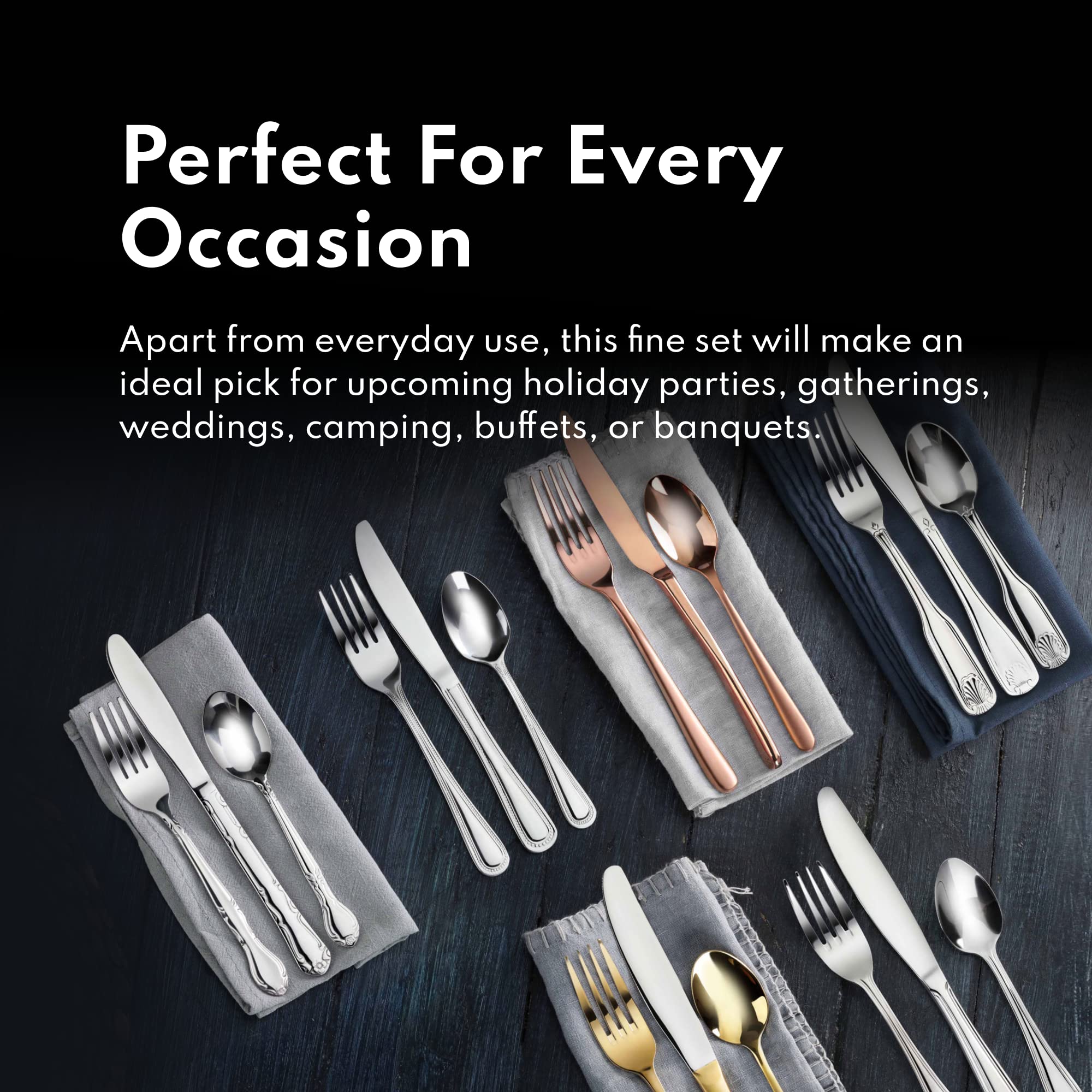 New Star Foodservice Rose Pattern 18/0 Stainless Steel Dinner Fork, 7.2-Inch, Set of 12, Commercial Grade