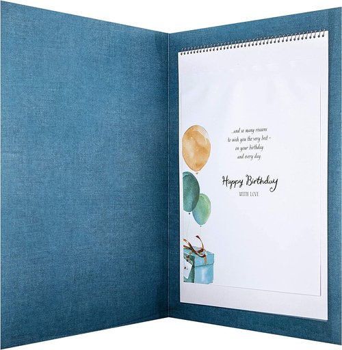 Hallmark Birthday Card for Son - Classic Illustrated Design