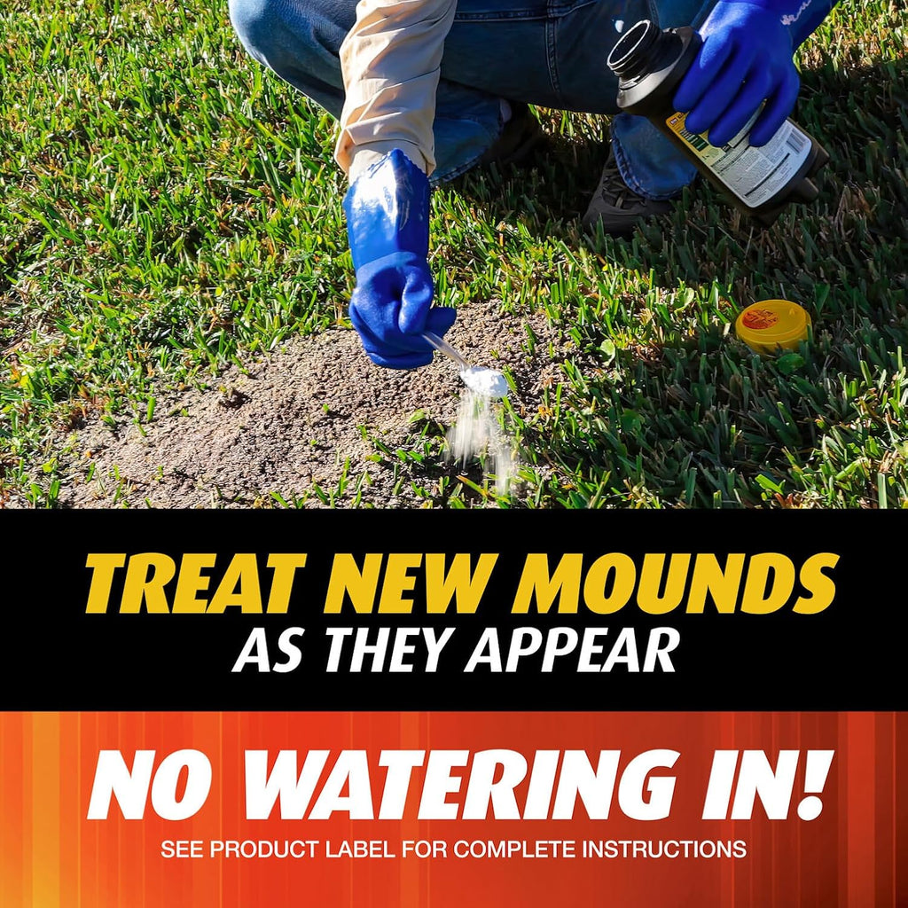 Ortho Orthene Fire Ant Killer - Effective Mound Treatment, Kills Queens, No Watering, 12 oz. (2-Pack)