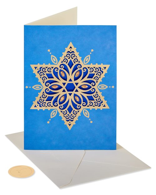 Papyrus Hanukkah Cards Boxed with Envelopes, Warmest Hanukkah Wishes (8-Count)