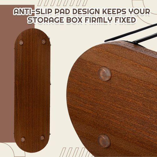 Geelin Coffee Cup Dispenser, Cup Holder Organizer for Storing Paper Cups, Straws, Lids and Disposable Tableware(4-Compartment Single Layer, Black and Brown)