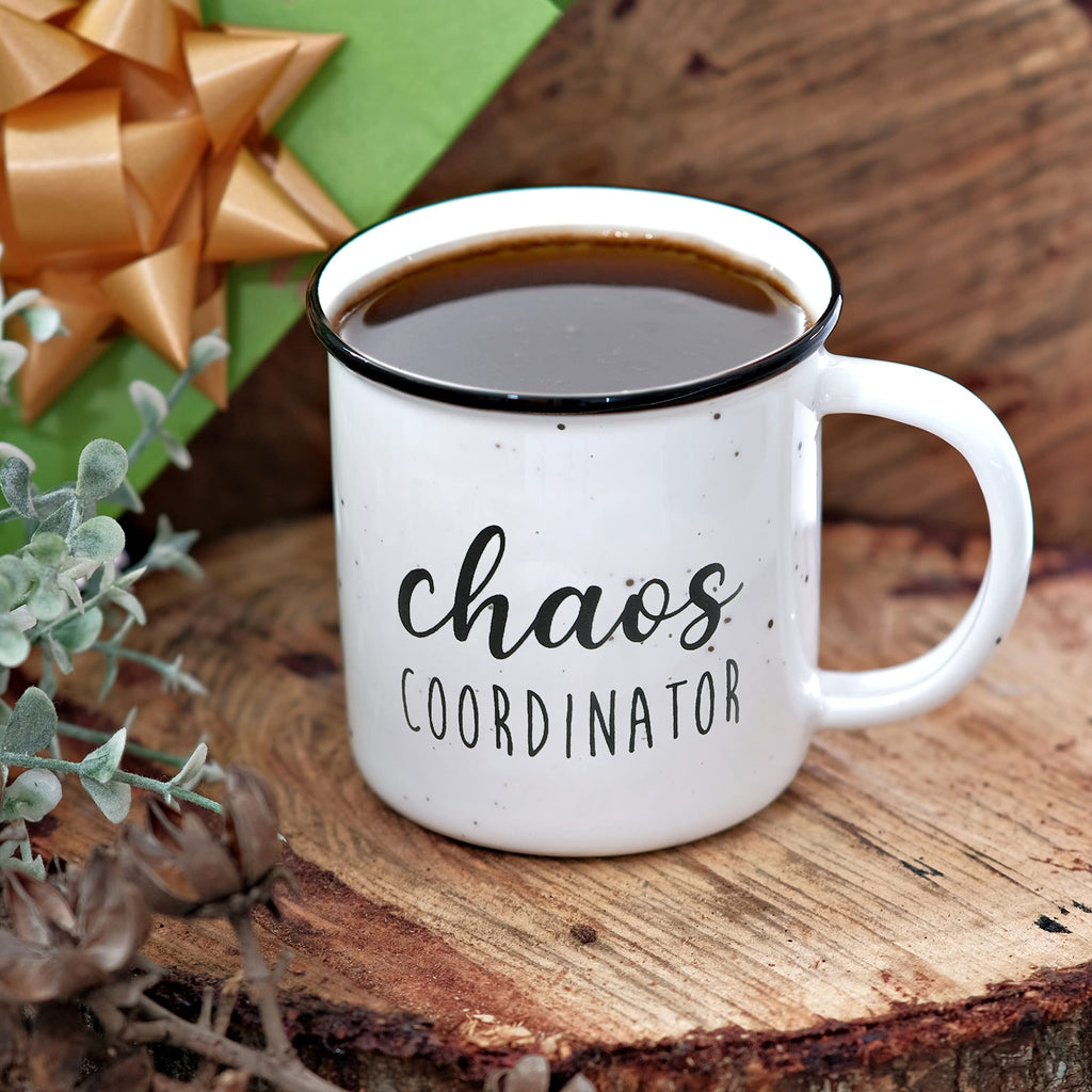 MAINEVENT Chaos Coordinator Mug 11 Ounce, Boss Mug, Best Chaos Coordinator Coffee Cup