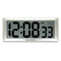 AcuRite 13.5” Large Digital Indoor Wall Clock with Intelli-Time Technology (75173M)