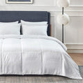 Bedsure Duvet Insert - Lightweight Quilted Cooling Comforter, Down Alternative, Queen Size, White, 88x88 Inches
