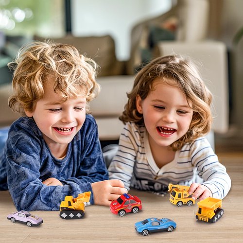 Christmas Advent Calendar 2025, 24 Days Alloy Pull-Back Cars Blind Box, 24 Unique Vehicles for Kids, Boys,Girls & Toddlers as Christmas Countdown Toy Holiday Gift