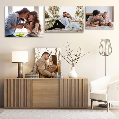 Cara Nonna Custom Canvas Prints - Personalized 12x12 Framed Photo Gifts | Ideal Wall Art for Home Decor
