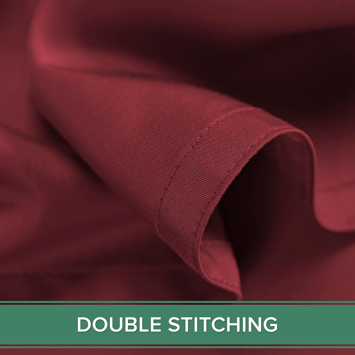 Pure Bamboo King Sheets - Luxuriously Soft 100% Organic Viscose Bed Sheet Set | Cooling & Durable (King, Merlot)