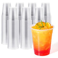 JOLLY CHEF 390 Pack 12 oz Clear Plastic Cups,Disposable Cups Drinking Cups for Ice Coffee,Milkshake, Cold Drinks