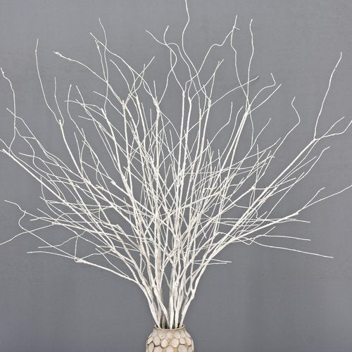 ChopiLine10PCS Lifelike Curly Willow Branches for Tall Vase Fillers Artificial Branches Bendable Twigs, 30.7 Inches Fake Branches Dry Flowers Stems DIY Fall Branches Home Farmhouse Vase Decor